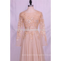 Wholesale Various Colours Chiffon Dress Bridesmaid Cocktail Party Evening Dress with Long Sleeves